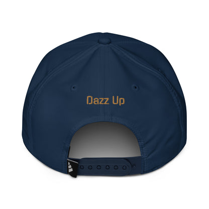 Dazz’Up | Adidas performance cap embroidered « Speed & Freedom » Unisex | old gold embroidery Dazz'Up Store