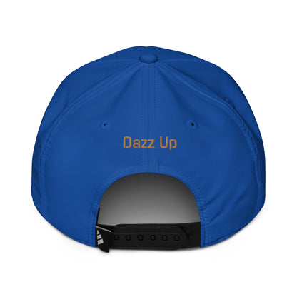 Dazz’Up | Adidas performance cap embroidered « Speed & Freedom » Unisex | old gold embroidery Dazz'Up Store