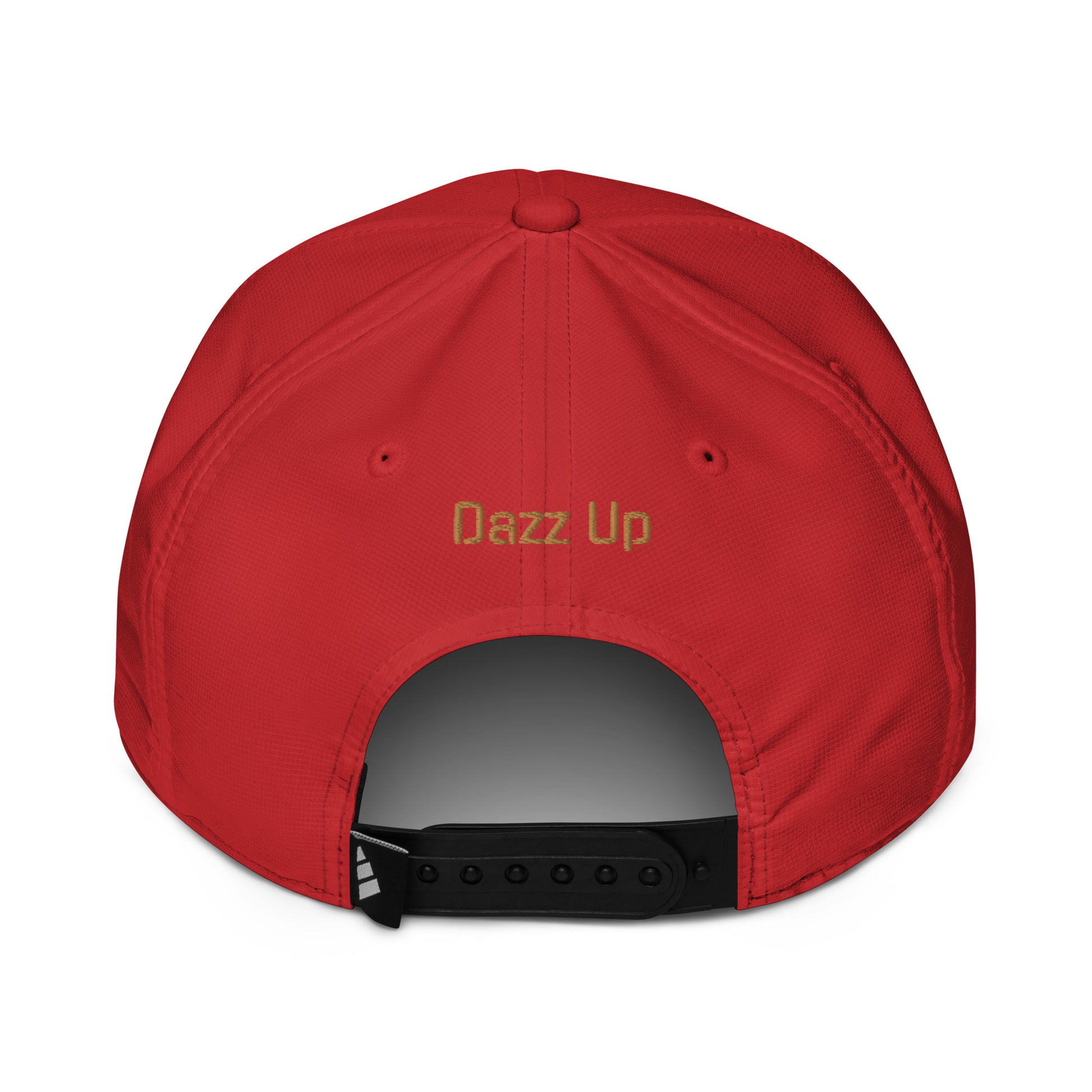 Dazz’Up | Adidas performance cap embroidered « Speed & Freedom » Unisex | old gold embroidery Dazz'Up Store