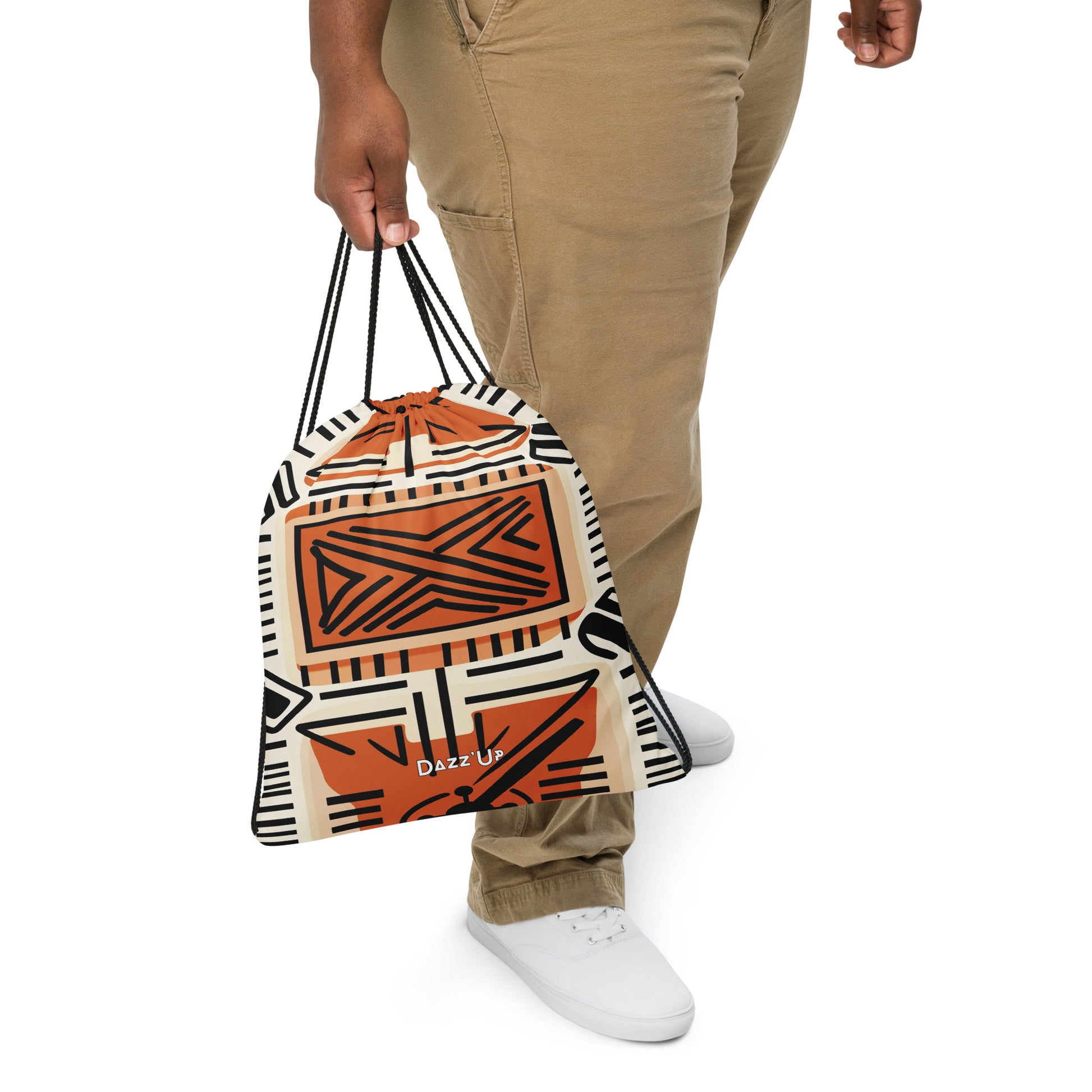 Drawstring bag | Afro Pattern 2 Dazz'Up Store