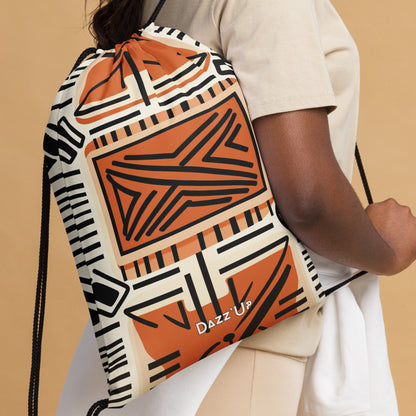 Drawstring bag | Afro Pattern 2 Dazz'Up Store