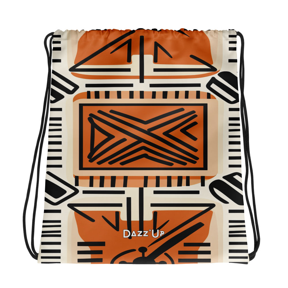 Drawstring bag | Afro Pattern 2 Dazz'Up Store