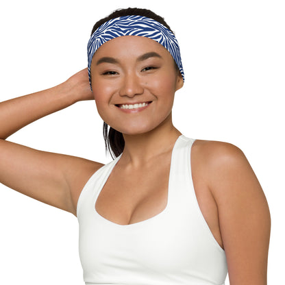 Headband Zebra Dark Blue Dazz'Up Store