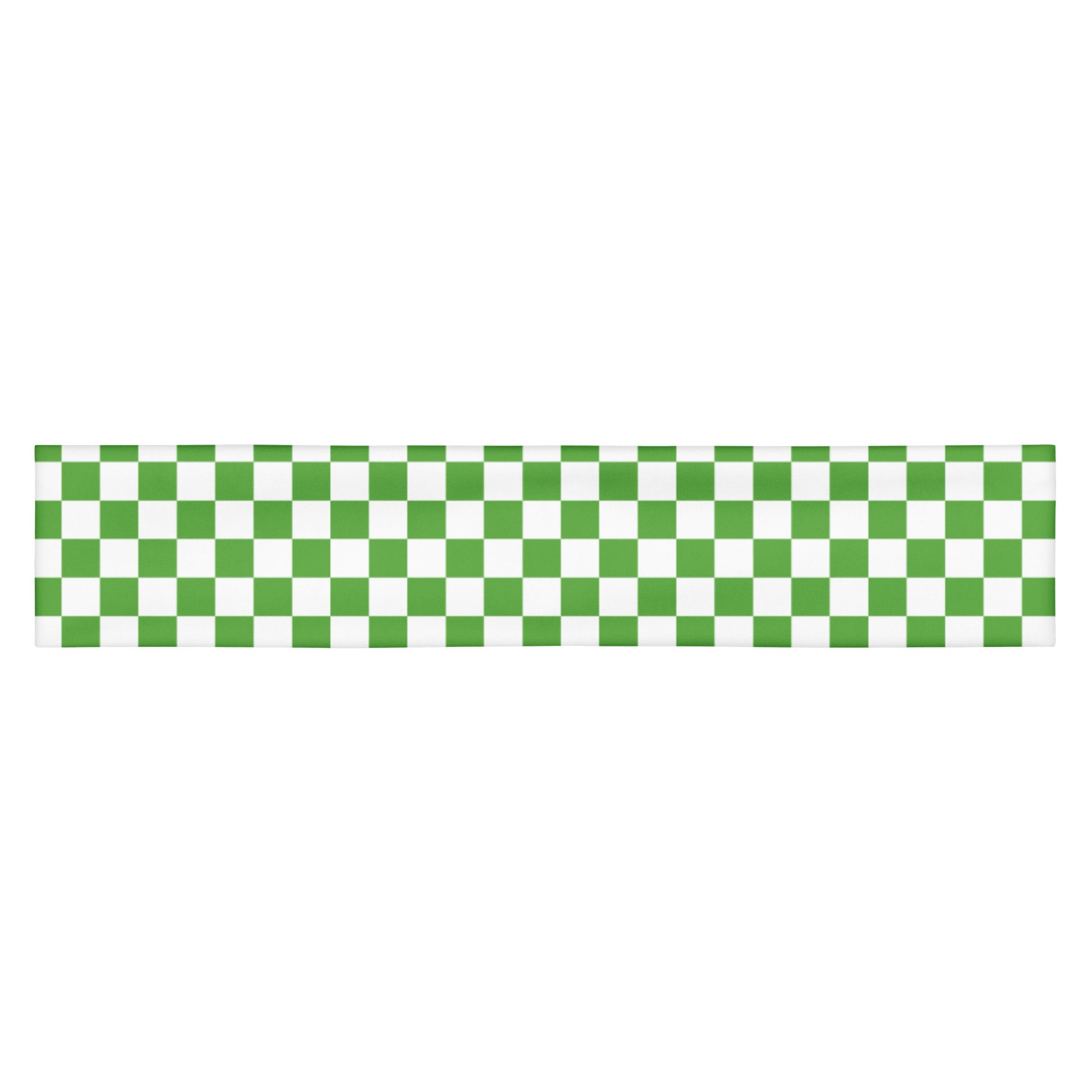 Checkered Headband | Green Dazz'Up Store