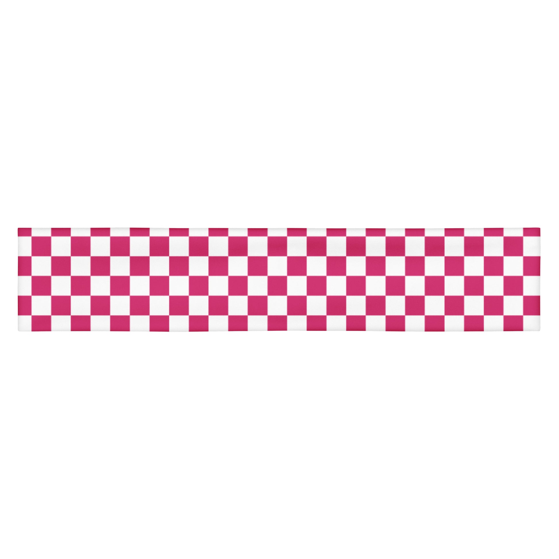 Checkered Headband | Pink Dazz'Up Store