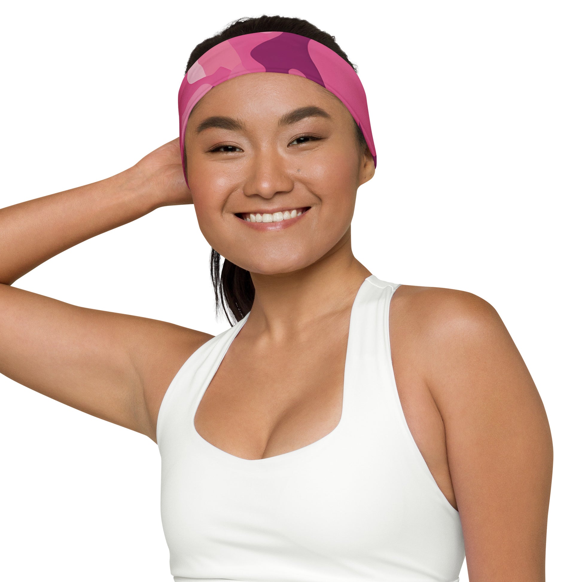 Headband Light Pink Camo Dazz'Up Store