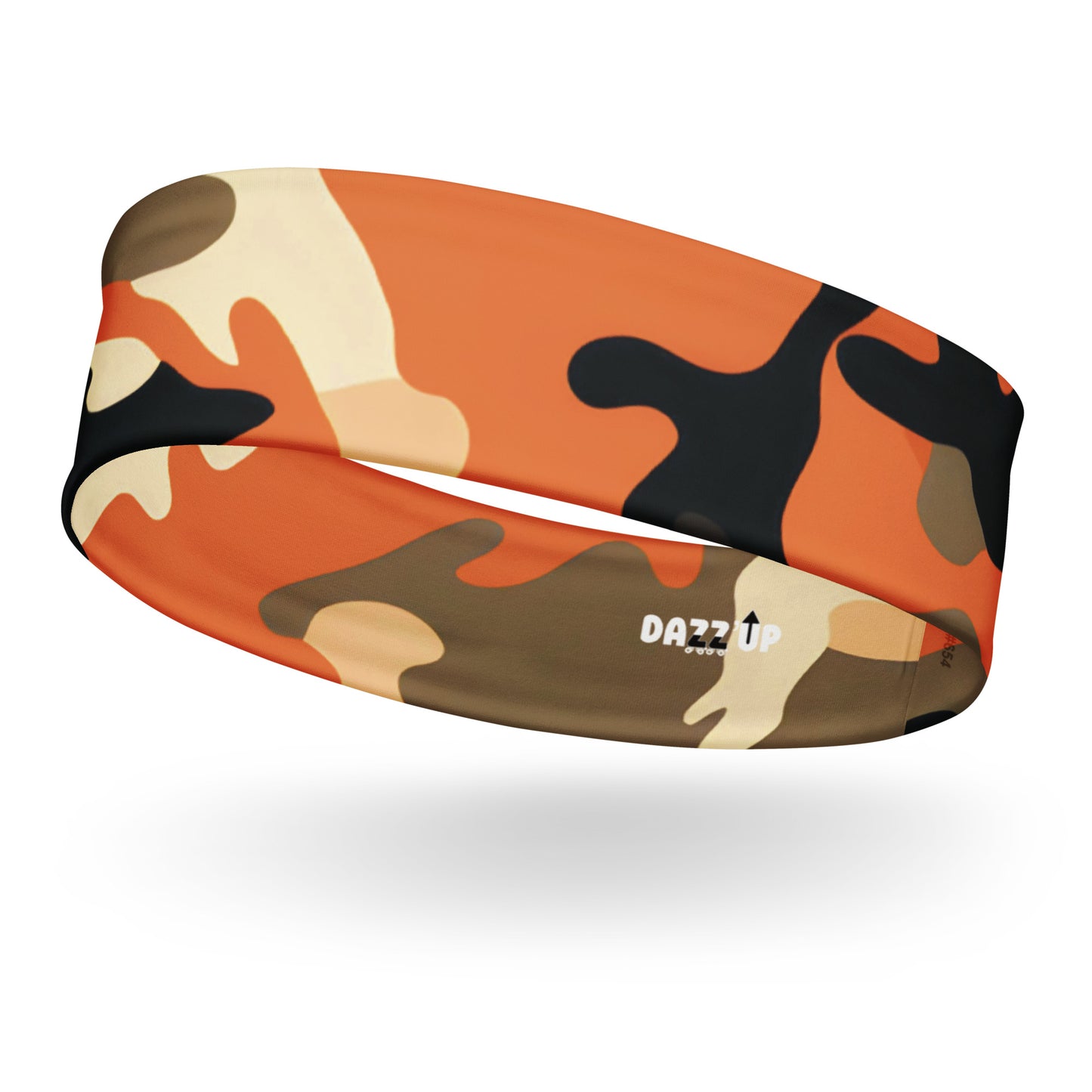 Headband Orange Camo Dazz'Up Store