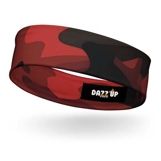 Headband Dark Red Camo Dazz'Up Store