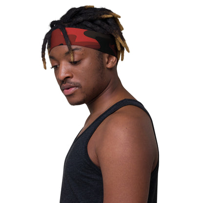 Headband Dark Red Camo Dazz'Up Store