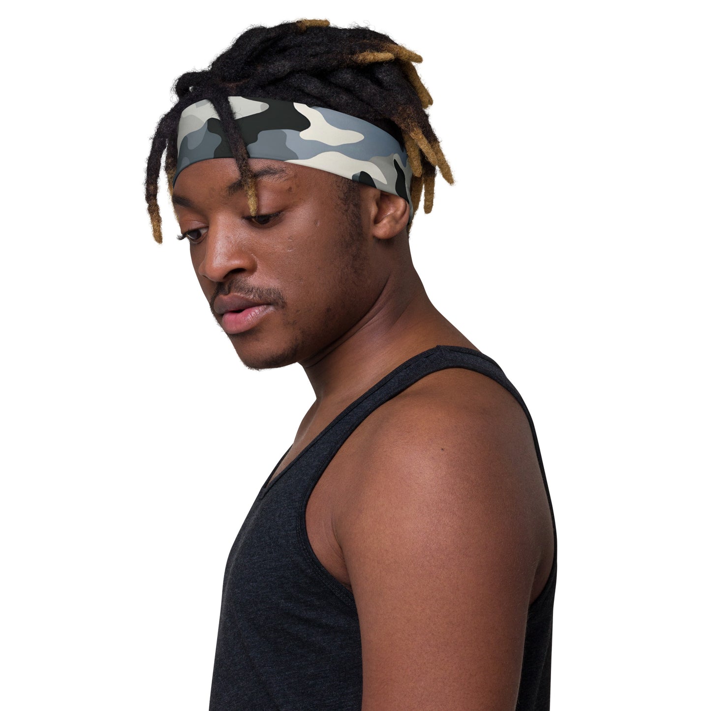 Headband Grey Camo Dazz'Up Store