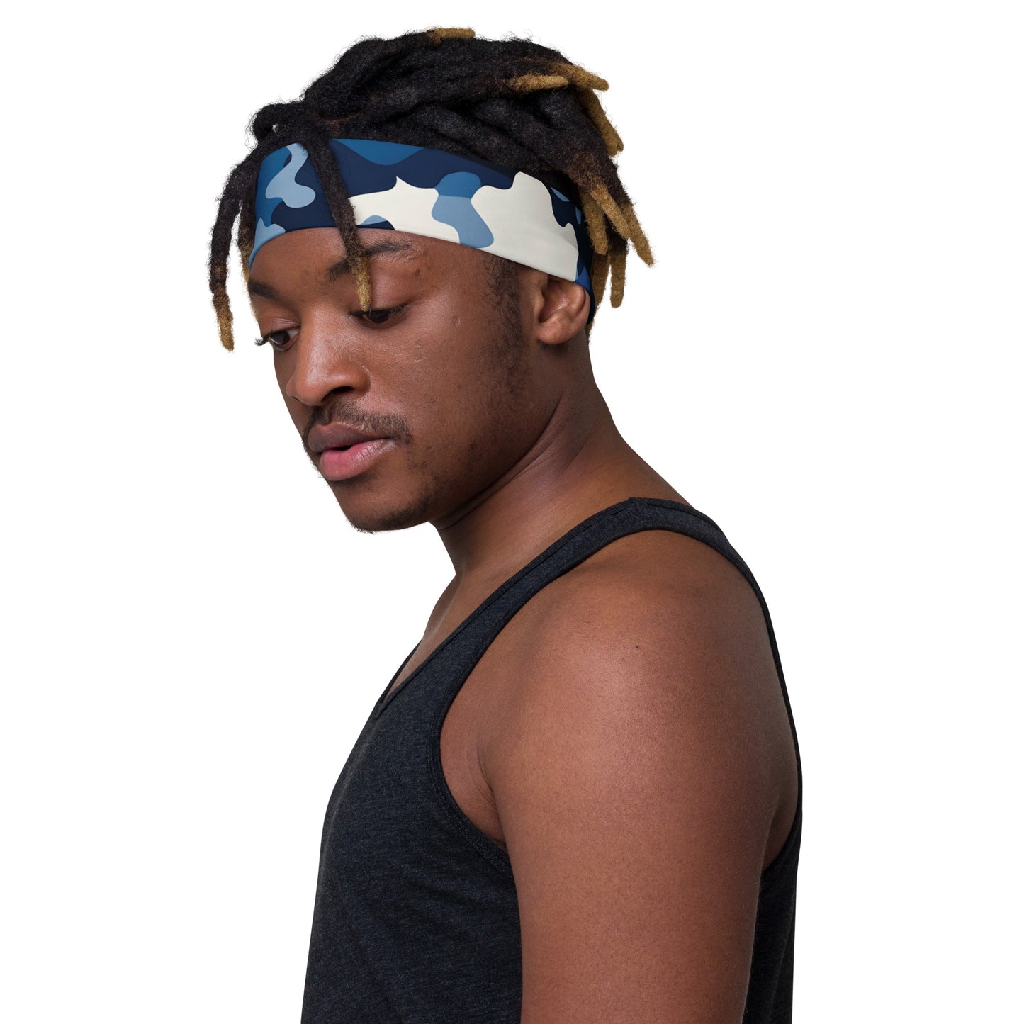 Headband Dark Blue Camo Dazz'Up Store