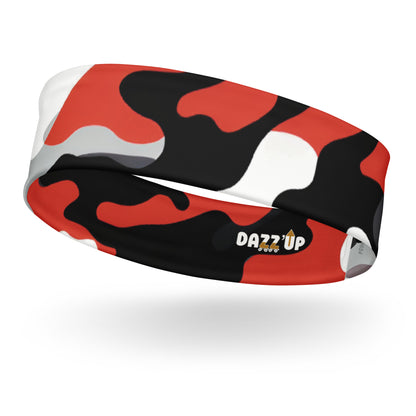 Headband Red Camouflage Dazz'Up Store