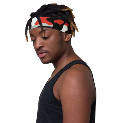 Headband Red Camouflage Dazz'Up Store