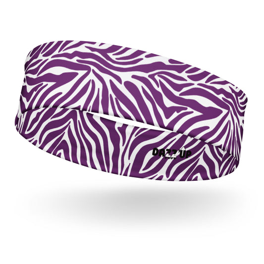 Headband Zebra Purple Dazz'Up Store