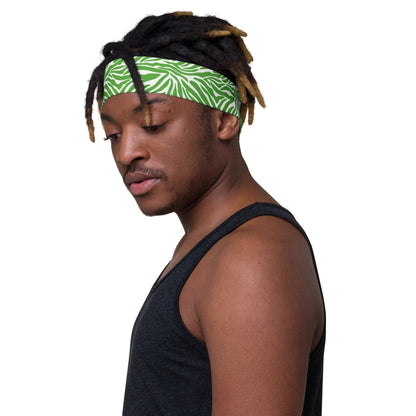 Headband Zebra Green Apple Dazz'Up Store