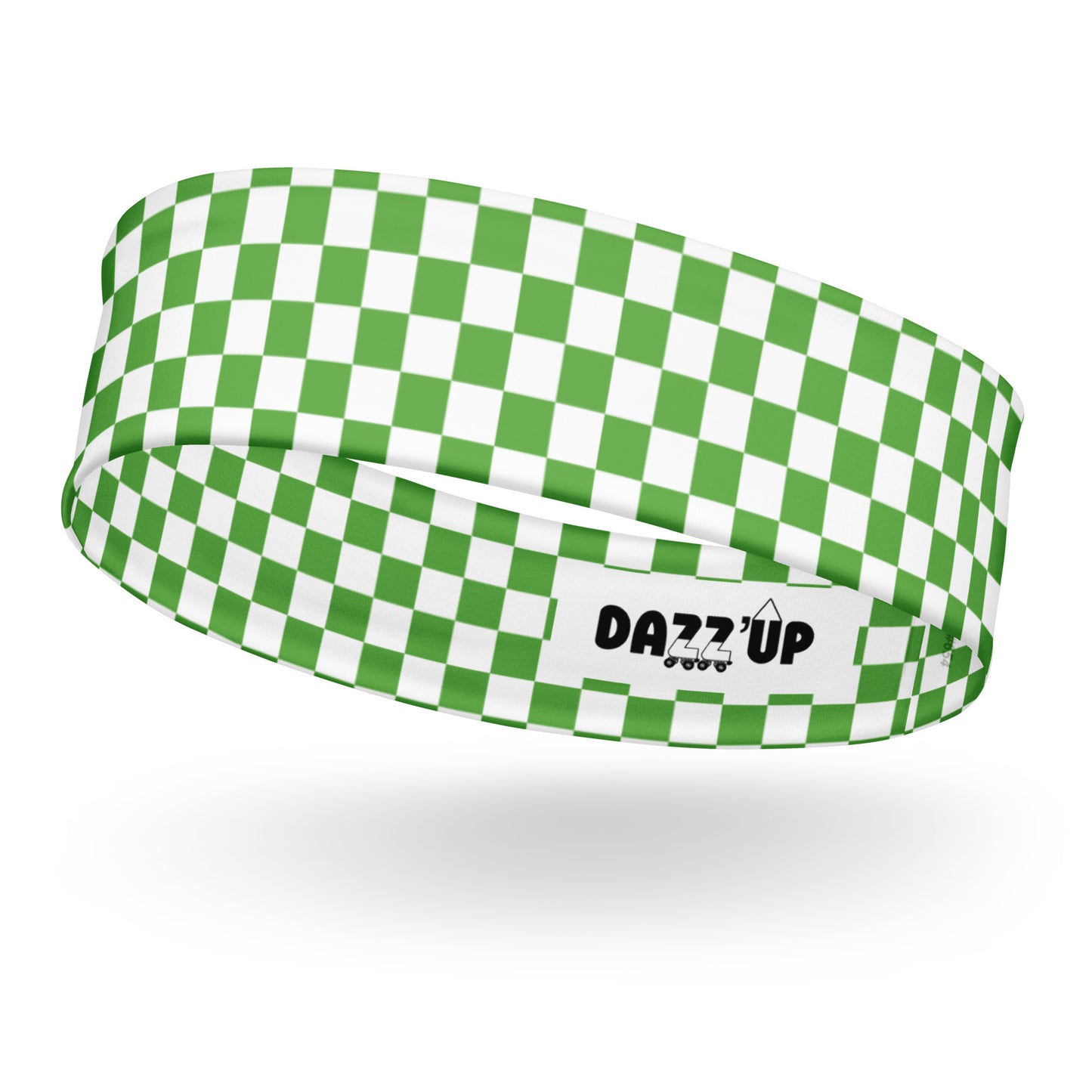 Checkered Headband | Green Dazz'Up Store