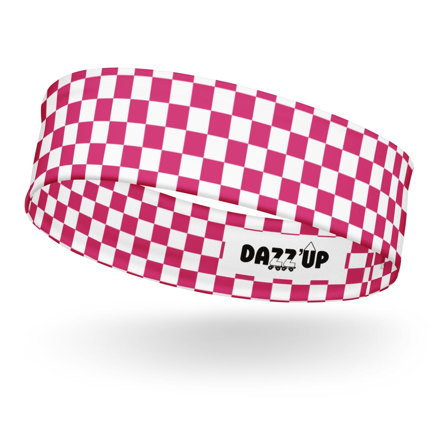 Checkered Headband | Pink Dazz'Up Store