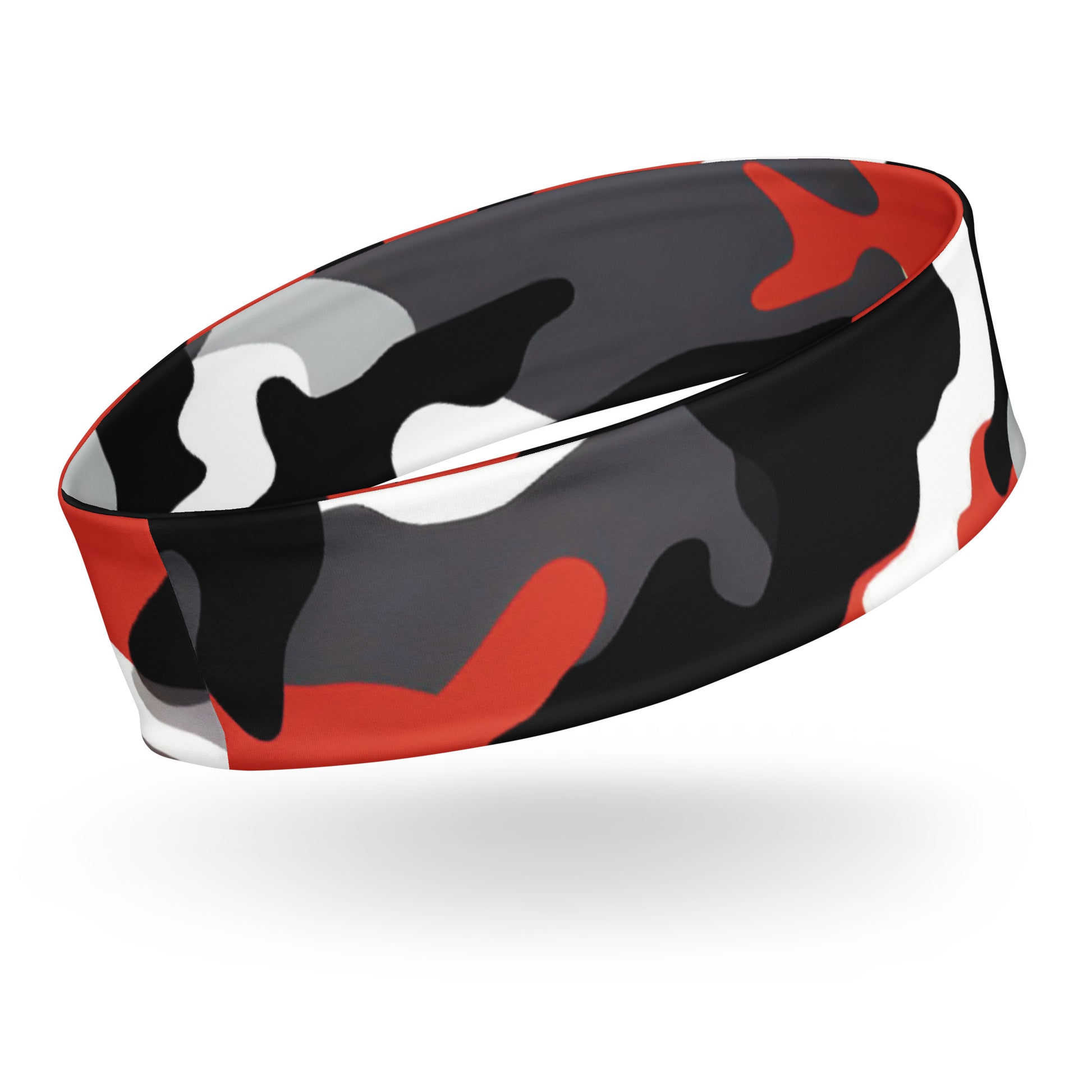 Headband Red Camouflage Dazz'Up Store