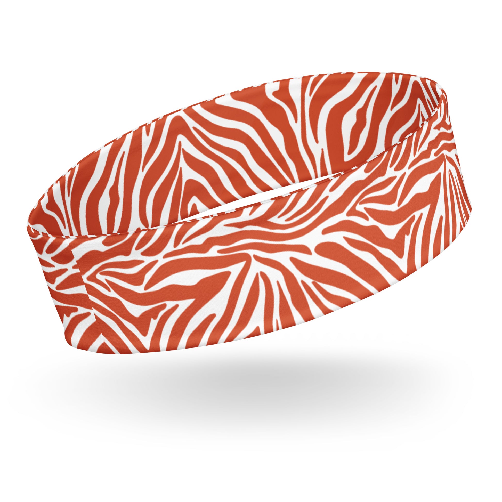 Headband Zebra Orange Dazz'Up Store