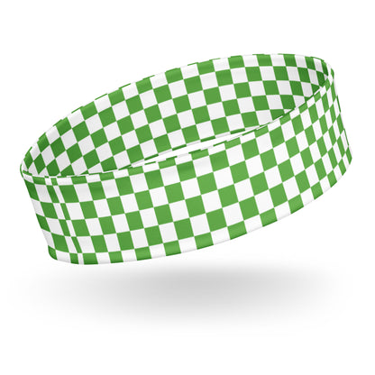 Checkered Headband | Green Dazz'Up Store