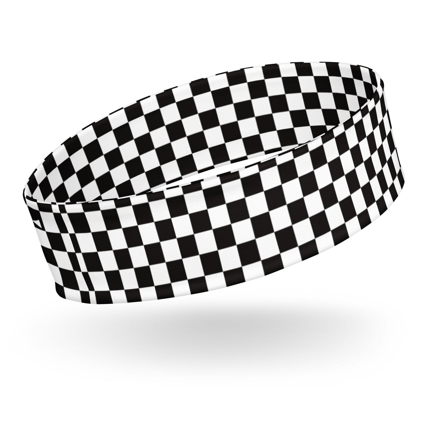 Checkered Headband | Black Dazz'Up Store