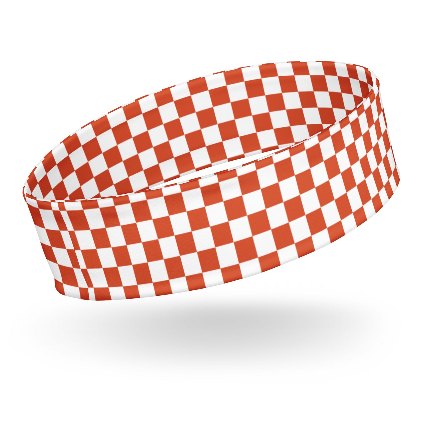 Checkered Headband | Orange Dazz'Up Store