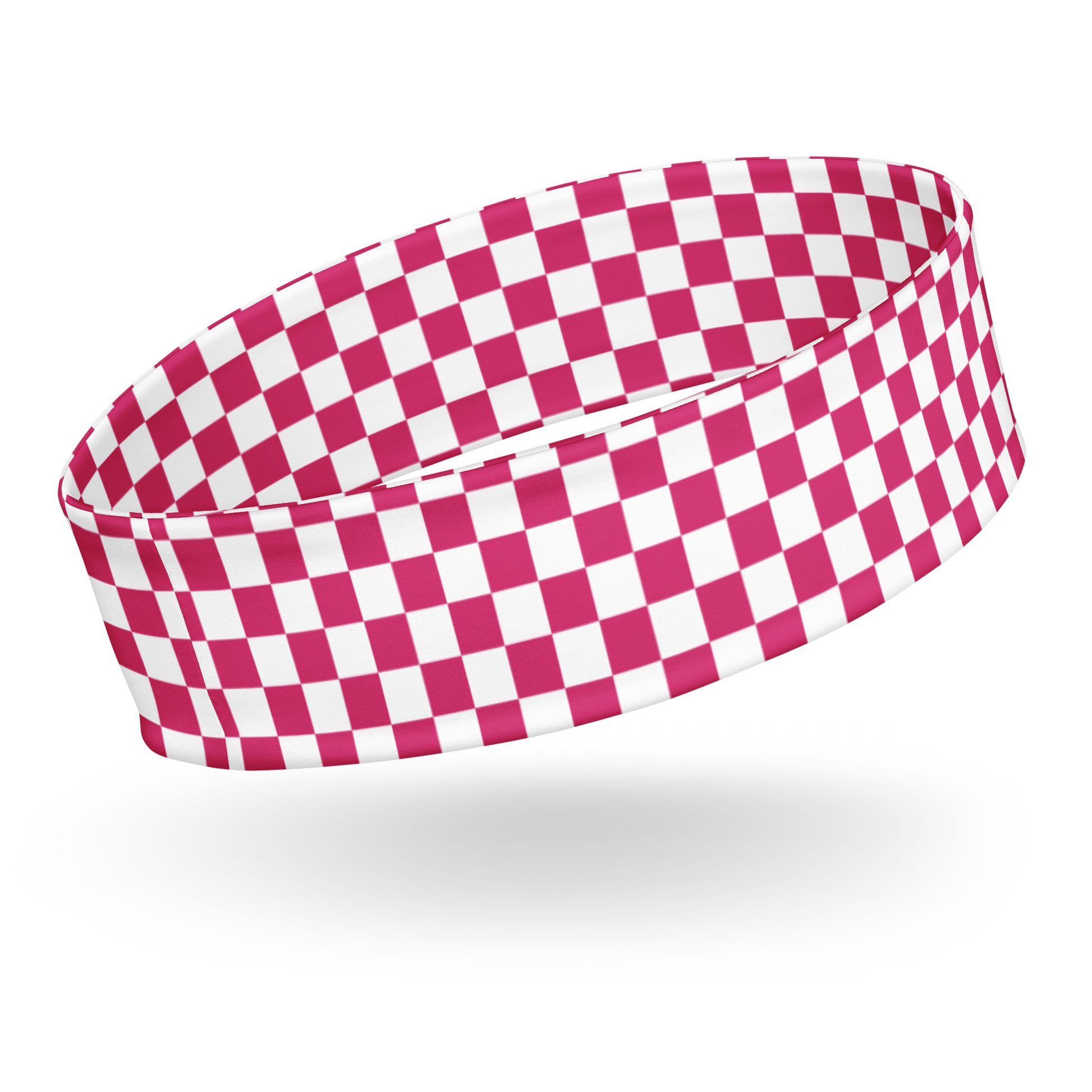 Checkered Headband | Pink Dazz'Up Store