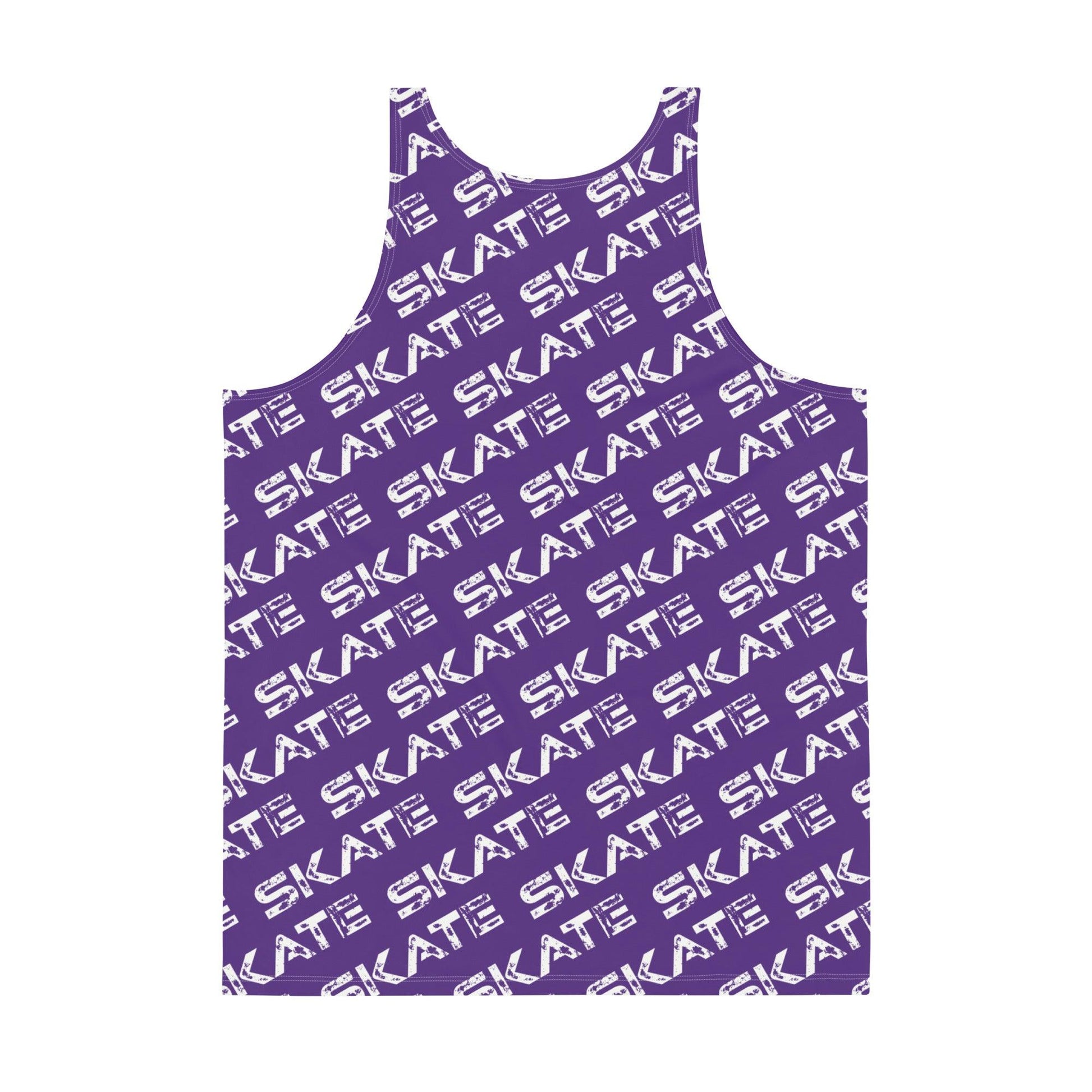 Unisex Purple Tank Top Skate Dazz'Up Store