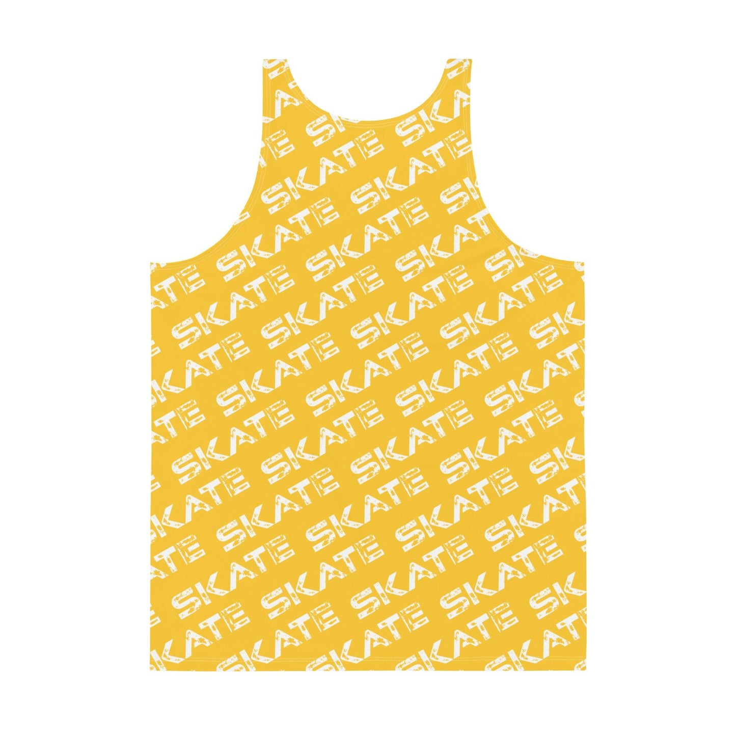 Unisex Yellow Tank Top Skate Dazz'Up Store