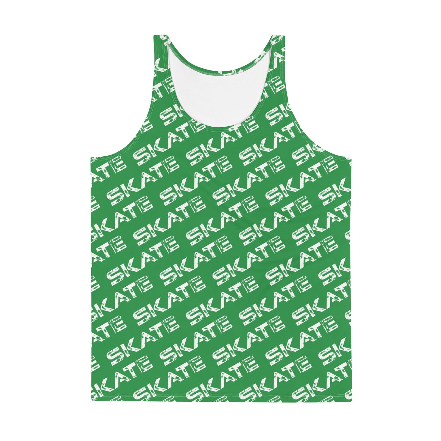 Unisex Green Tank Top Skate Dazz'Up Store