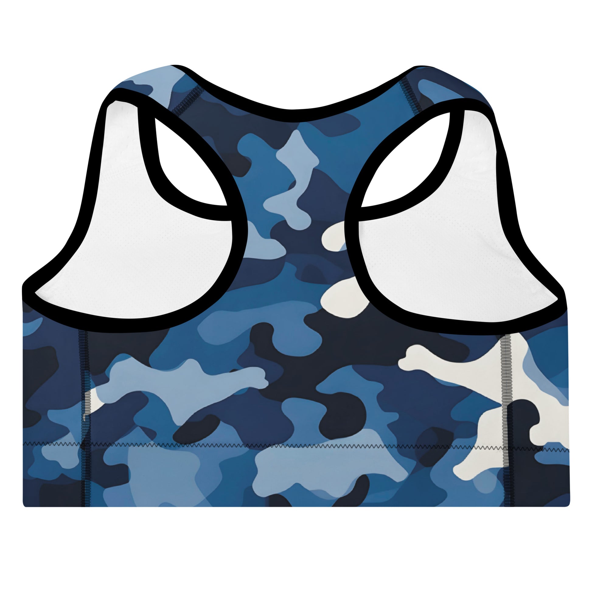 Camouflage Padded Sports Bra Dazz'Up Store