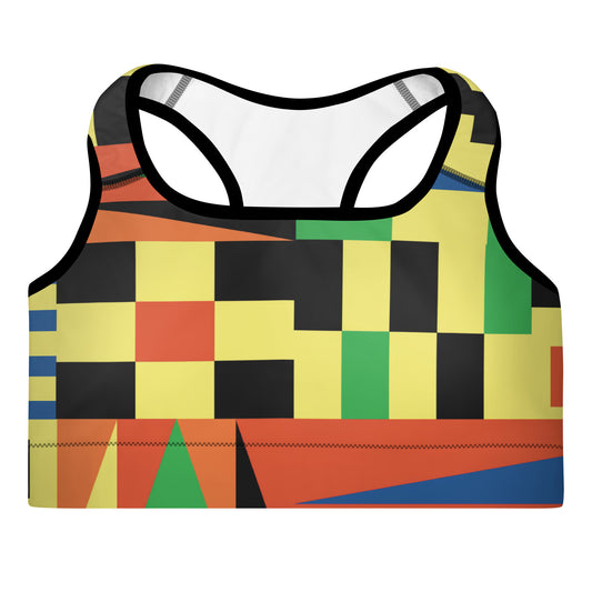 Sports Bra | Afro Print Kente Dazz'Up Store