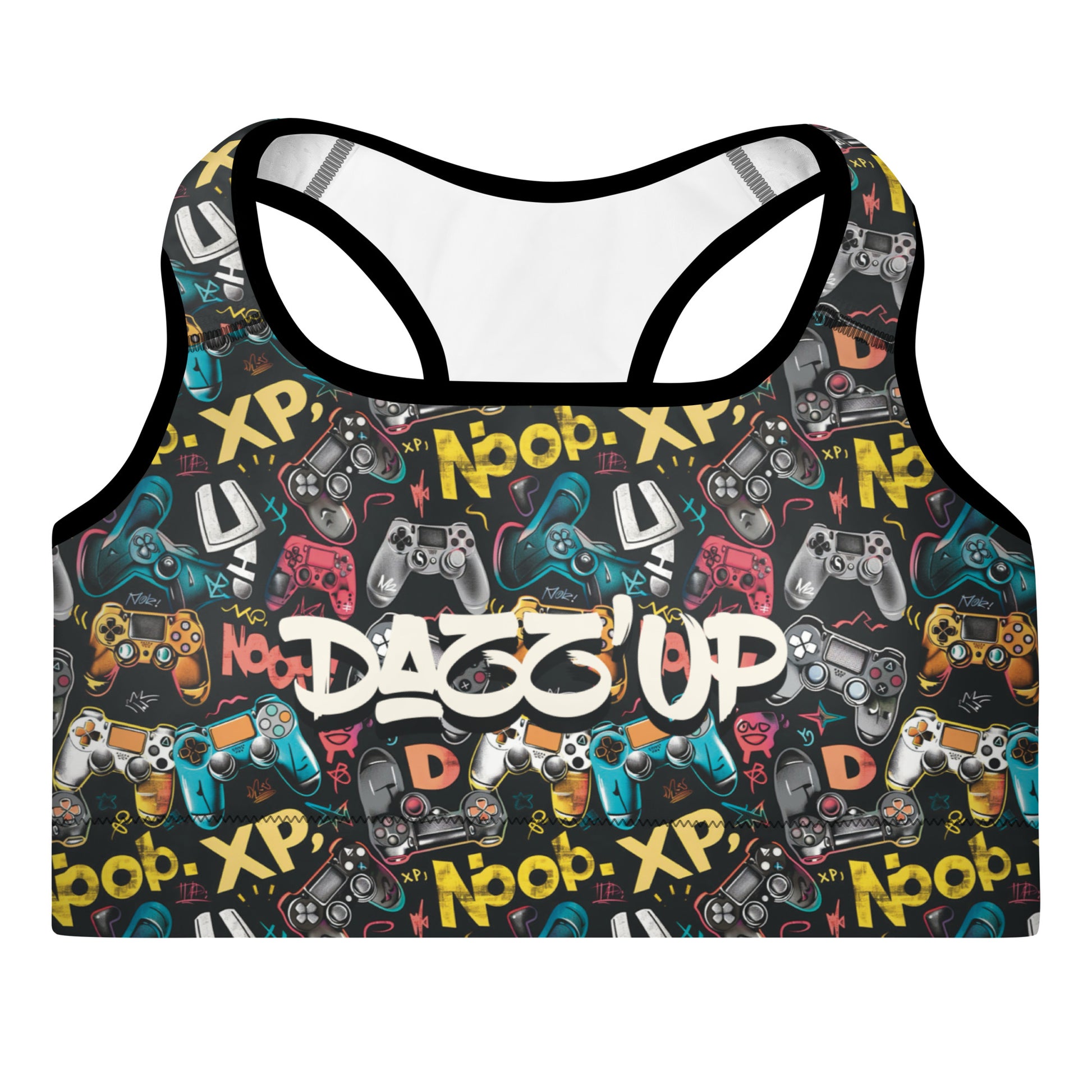 Sports Bra | Street Gamer Vibes 4 Dazz'Up Store