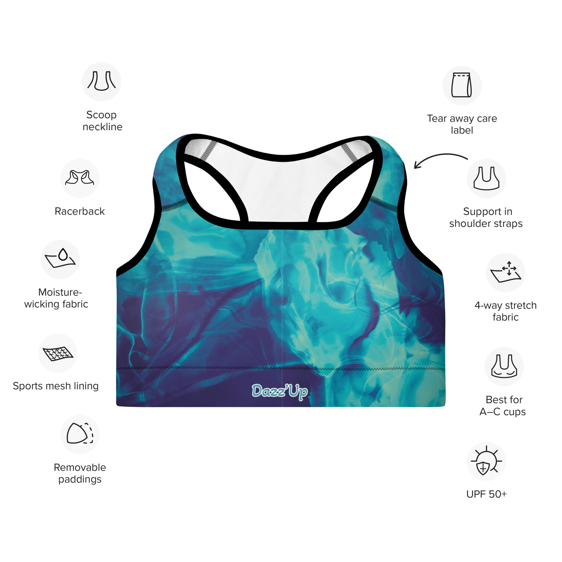 Sports Bra | INK7 Dazz'Up Store