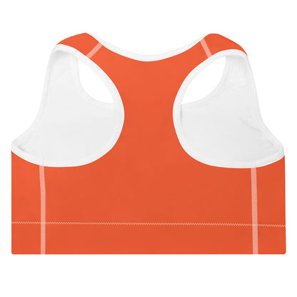 Dazz’Up Rollerskates Sports Bra | Orange Dazz'Up Store