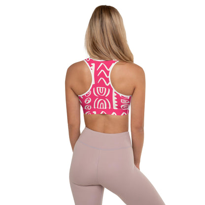 Symbol Sports Bra | Pink Dazz'Up Store