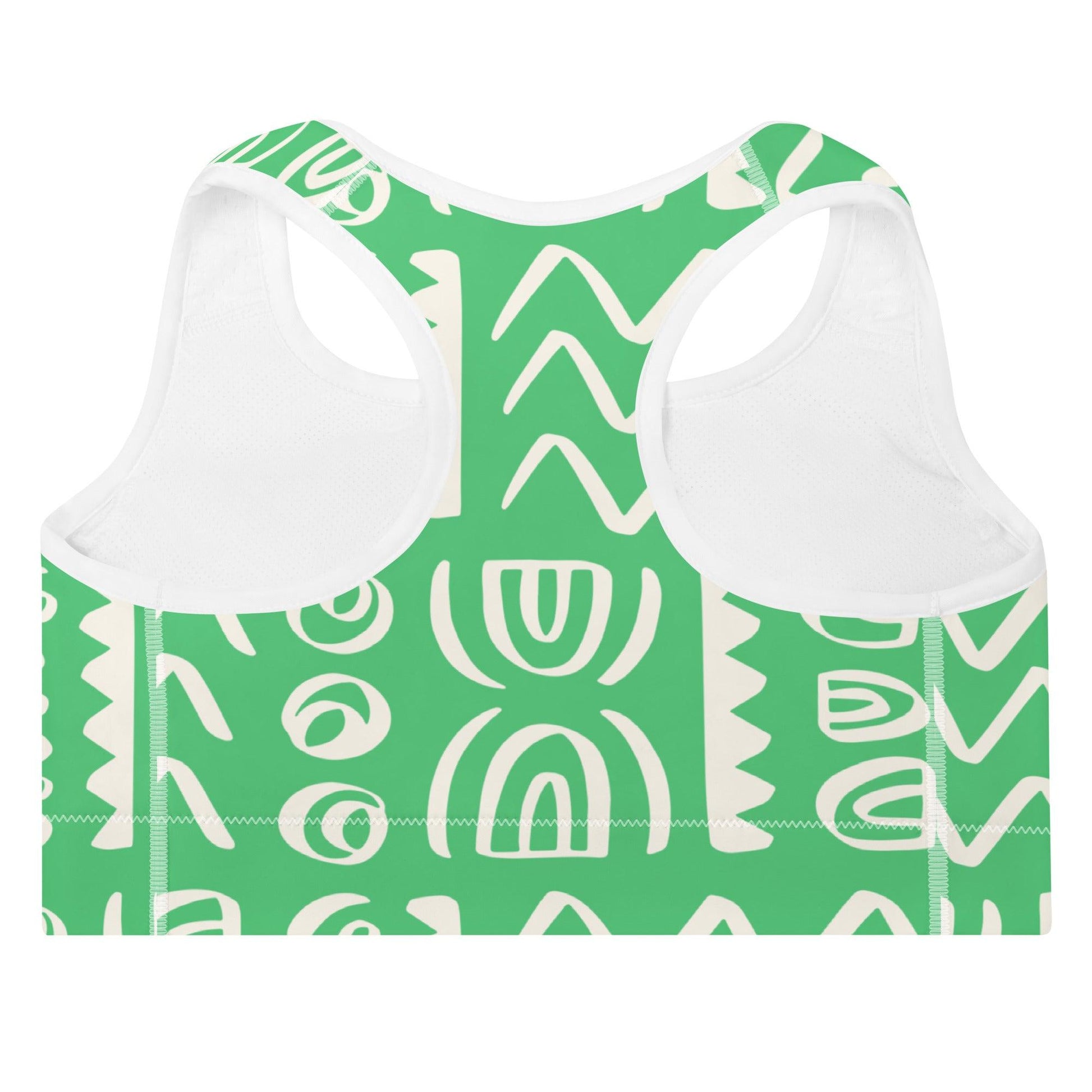 Symbol Sports Bra |  Green Dazz'Up Store