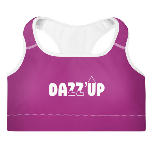 Dazz’Up Padded Sports Bra | Purple Dazz'Up Store