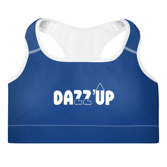 Dazz’Up Padded Sports Bra | Blue Dazz'Up Store