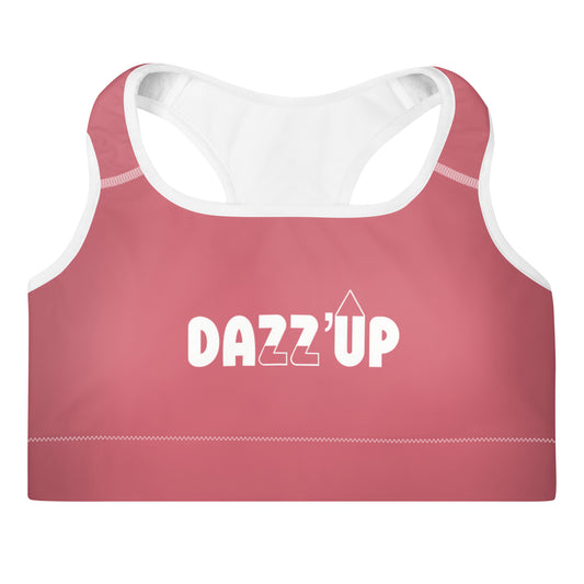 Dazz’Up Padded Sports Bra | Pink Cabaret Dazz'Up Store