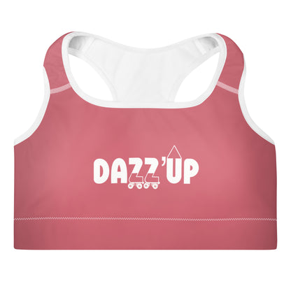 Dazz’Up Rollerskates Sports Bra | Pink Cabaret Dazz'Up Store