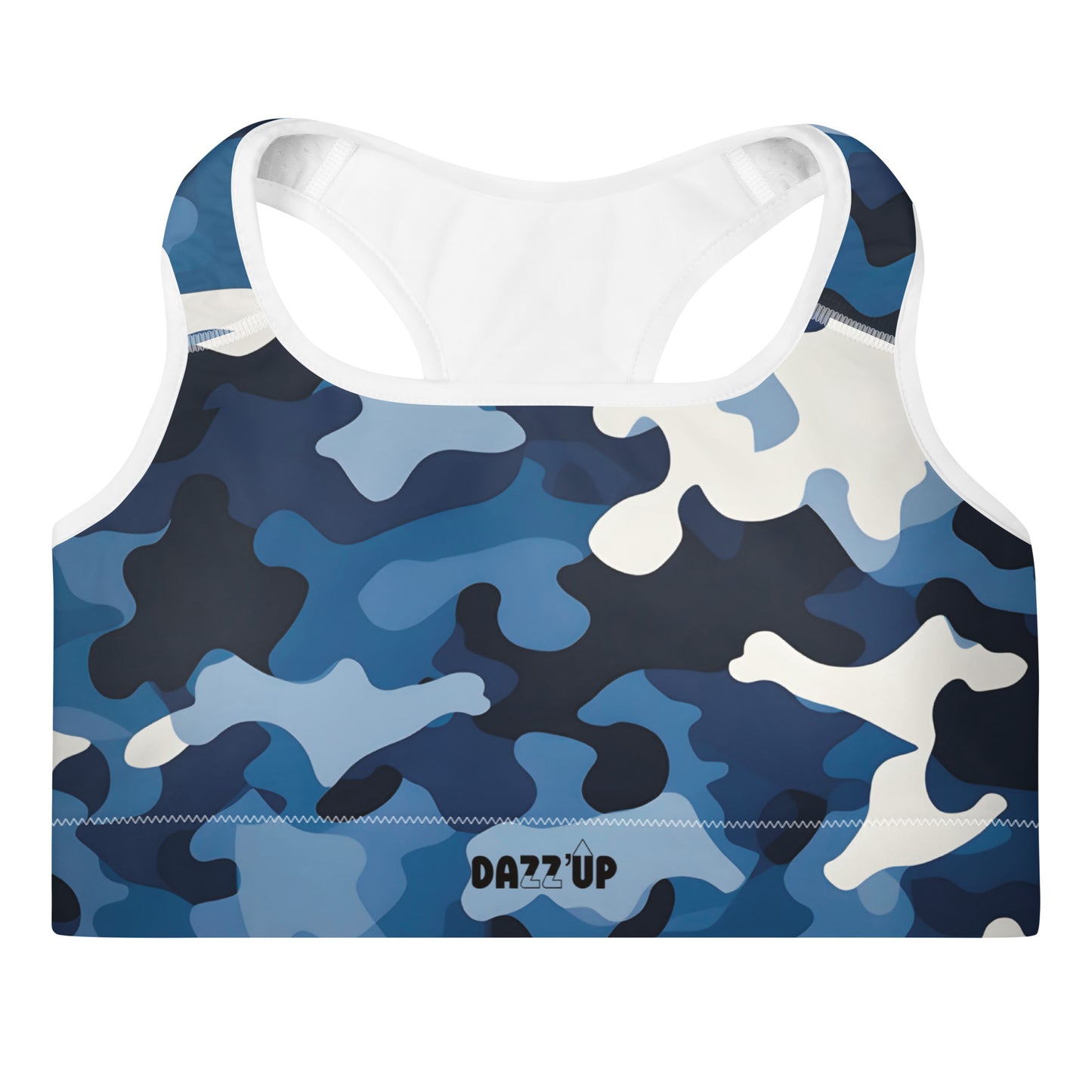 Camouflage Padded Sports Bra Dazz'Up Store