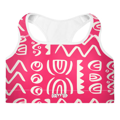 Symbol Sports Bra | Pink Dazz'Up Store