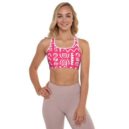 Symbol Sports Bra | Pink Dazz'Up Store