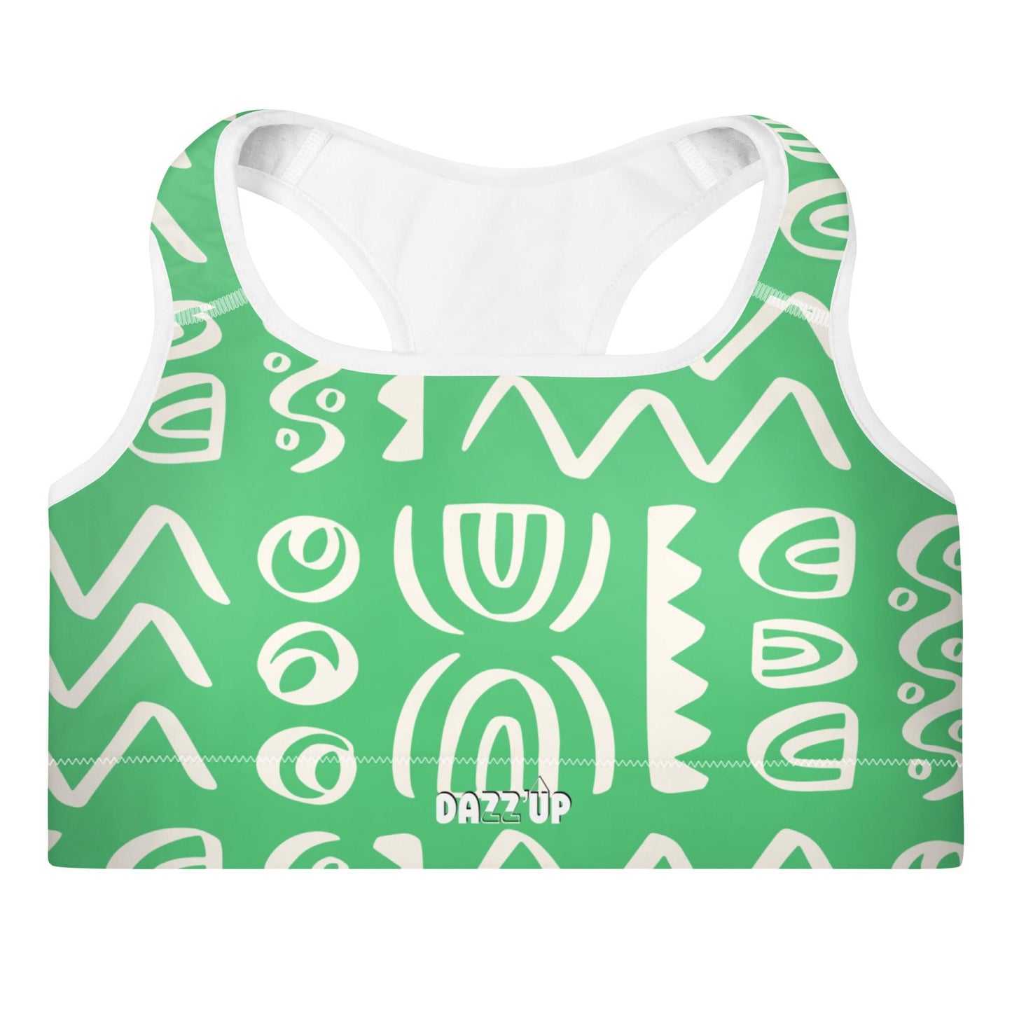 Symbol Sports Bra |  Green Dazz'Up Store