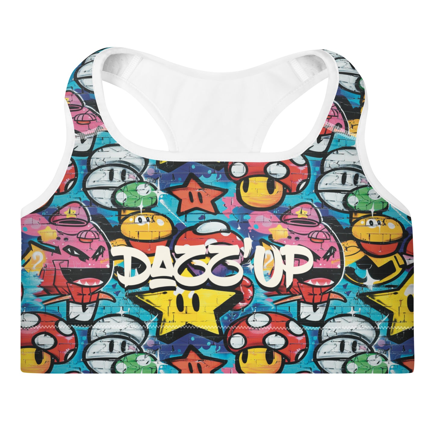 Sports Bra | Street Gamer Vibes 1 Dazz'Up Store