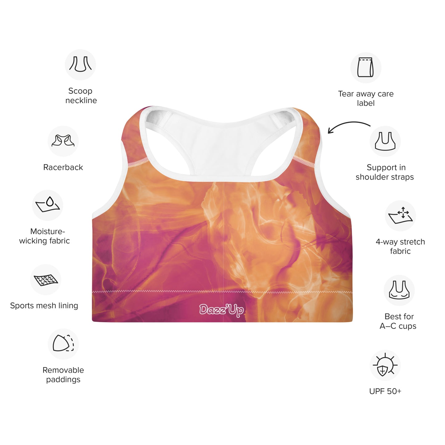 Sports Bra | INK8 Dazz'Up Store