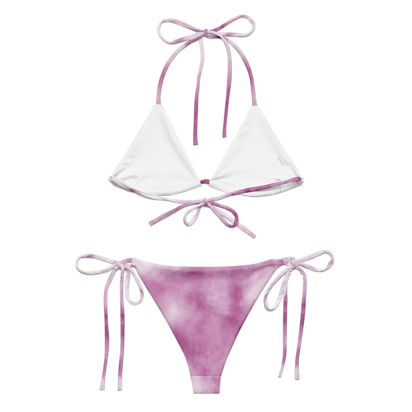 Purple Tie-Dye String Bikini Set | Eco-Friendly Dazz'Up Store