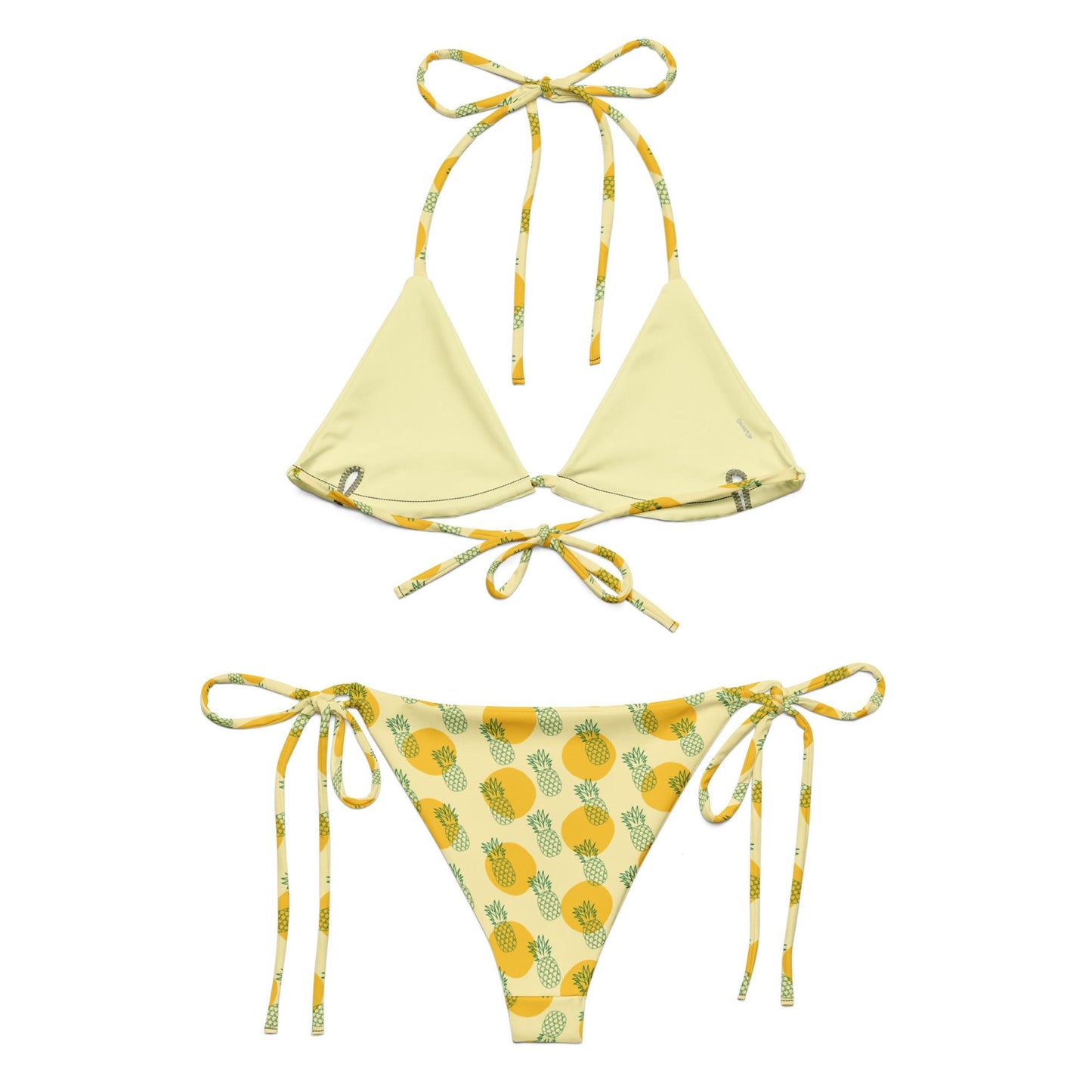 Pineapple String Bikini Set | Eco-Friendly Dazz'Up Store