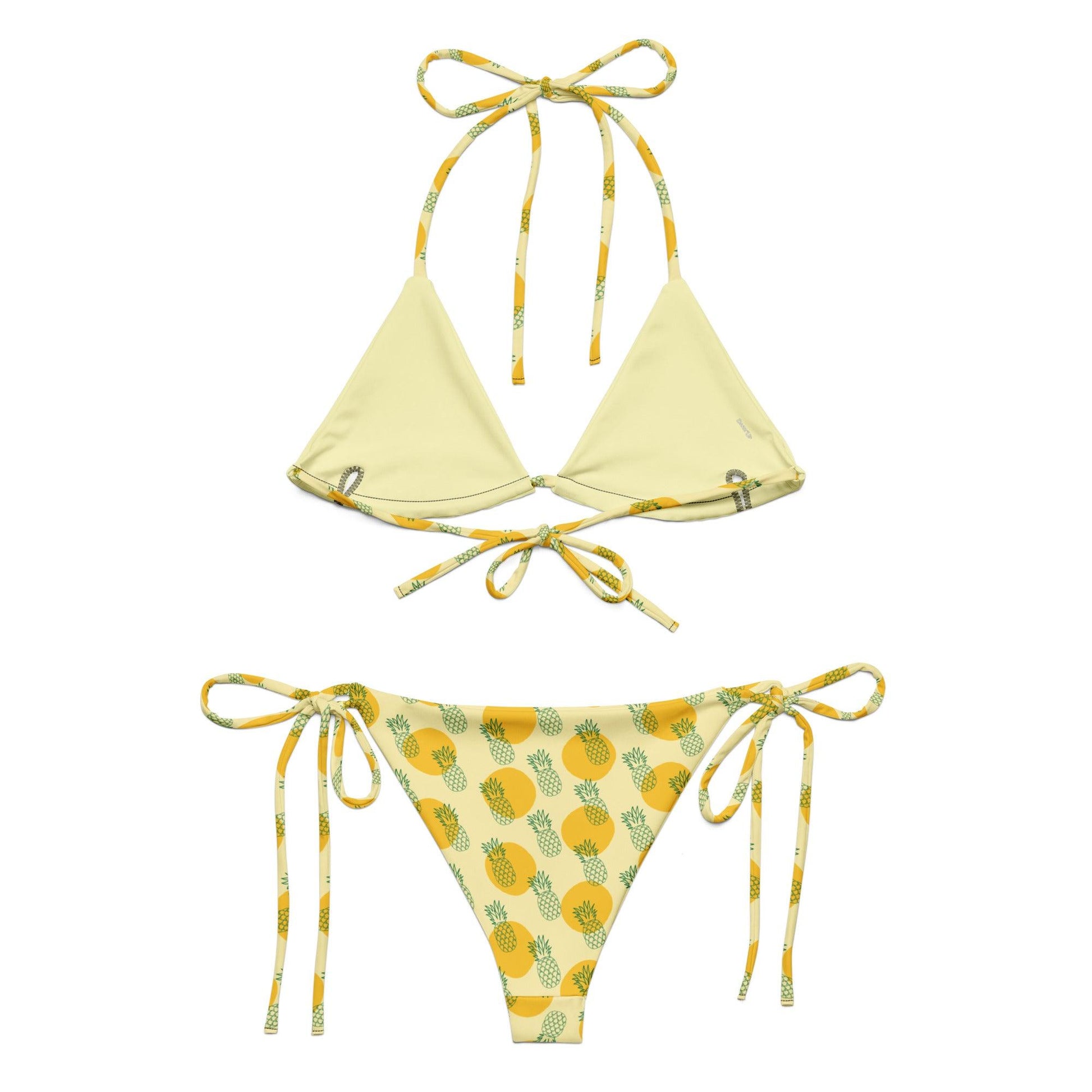 Pineapple String Bikini Set | Eco-Friendly Dazz'Up Store